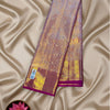 Bridal Pure Kanjeevaram Silk Saree in Pink and Gold – Silk Mark Certified