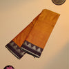 Narayanpet Mercerised Cotton Saree with Running Blouse – Mustard Ochre