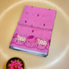 Pink Pichwai Embroidered Kota Cotton Saree with Cow and Lotus Motifs