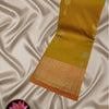 Premium Customised Kanchi Soft Silk Saree – Mustard Gold with Copper Zari