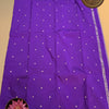 Pure Kancheevaram Silk Saree with Small Zari Butta & Rich Pallu – Rich Purple