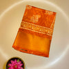 Everyday Cotton Saree – Orange & Mustard