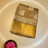 Everyday Cotton Saree – Beige