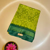 Everyday Cotton Bandhini Print Saree – Green