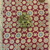 Pure Mul Mul Soft Cotton Saree with Running Contrast Blouse – Maroon Floral & Geometric Prints