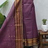 Authentic 120 Count Pure Chettinad Cotton 2-Pc Salwar Material Set with Dupatta – Dusty Mauve & Antique Gold