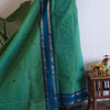 Authentic 120 Count Pure Chettinad Cotton 2-Pc Salwar Material Set with Dupatta – Parrot Green & Peacock Blue